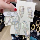 Pendientes colgantes de mujer G1273 3