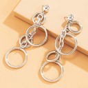 Pendientes colgantes de mujer G1358 4