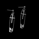 Pendientes colgantes de mujer G1371 2