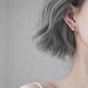 Pendientes colgantes de mujer G1382 2