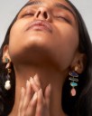 Pendientes colgantes de mujer G1387 4
