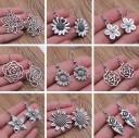 Pendientes colgantes de mujer G1402 1