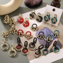 Pendientes colgantes de mujer G1403 1