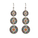 Pendientes colgantes de mujer G1420 8