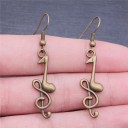 Pendientes colgantes de mujer G1438 8