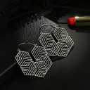 Pendientes colgantes de mujer G1451 6