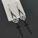 Pendientes colgantes de mujer G1484 2
