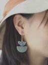 Pendientes colgantes de mujer G1505 4