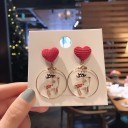 Pendientes colgantes de mujer G1510 1
