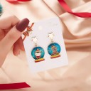 Pendientes colgantes de mujer G1510 2