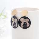 Pendientes colgantes de mujer G158 25