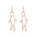 Pendientes colgantes de mujer G165 37