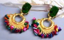 Pendientes colgantes de mujer G245 8