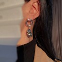 Pendientes colgantes de mujer G262 2