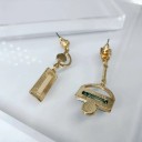 Pendientes colgantes de mujer G448 4