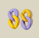 Pendientes colgantes de mujer G456 8