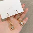 Pendientes colgantes de mujer G652 4