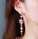 Pendientes colgantes de mujer G666 1