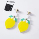 Pendientes colgantes de mujer G767 8