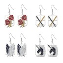Pendientes colgantes de mujer G890 1