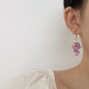 Pendientes colgantes de vino para mujer 1