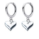 Pendientes de aro con colgante para mujer A1698 14