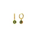 Pendientes de aro con colgante para mujer G751 11