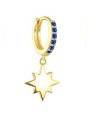 Pendientes de aro con colgante para mujer 7