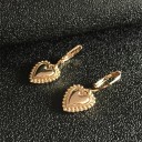 Pendientes de aro de mujer con corazón G454 4