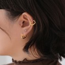 Pendientes de aro mujer corazón G127 1