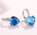 Pendientes de aro mujer corazón G520 5