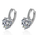 Pendientes de aro mujer corazón G520 3