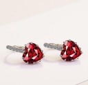 Pendientes de aro mujer corazón G520 4