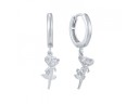 Pendientes de aro para mujer con colgantes 29
