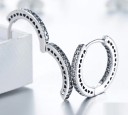 Pendientes de aro para mujer con corazones 2