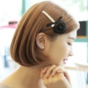 Pendientes de aro para mujer con pedrería 4