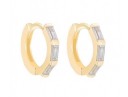 Pendientes de aro para mujer con piedras R25 15