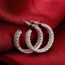 Pendientes de aro para mujer G1482 3