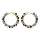 Pendientes de aro para mujer G507 21
