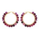 Pendientes de aro para mujer G507 22