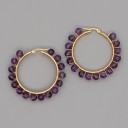 Pendientes de aro para mujer G507 6