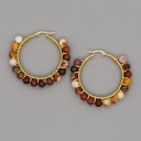Pendientes de aro para mujer G507 7