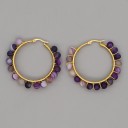 Pendientes de aro para mujer G507 9