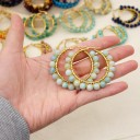 Pendientes de aro para mujer G507 3