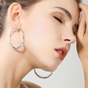 Pendientes de aro para mujer H805 3