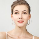 Pendientes de aro para mujer H805 4