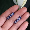Pendientes de boda de plata para mujer 4