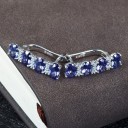 Pendientes de boda de plata para mujer 7