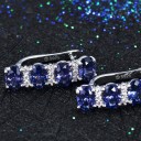 Pendientes de boda de plata para mujer 8