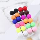 Pendientes de botón para mujer 12 pares G470 5
